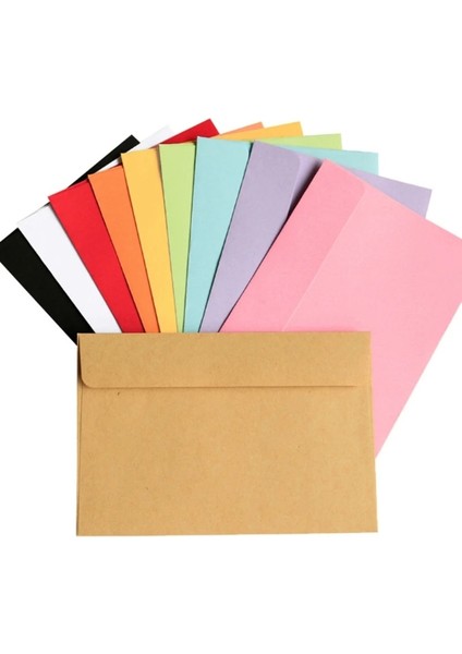 Açık Yeşil Tarzı Ack Davetiye Zarfları A6 Mektup Kağıtları Zarf 6'' x 4'' Düğün Tatili Doğum Günü Tebrik Kartları Için Ideal (Yurt Dışından)