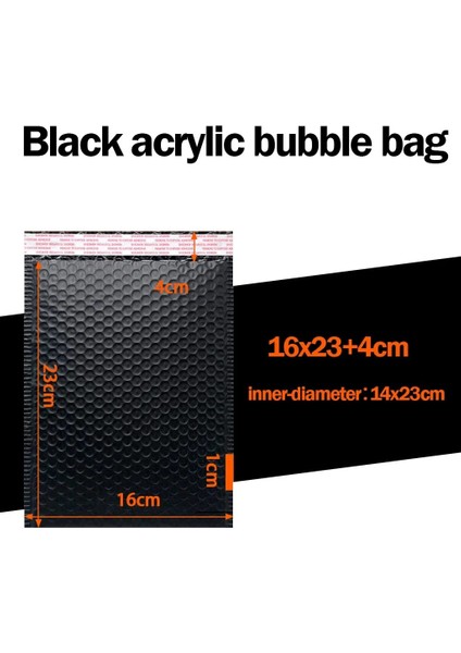 25PC Tarzı Siyah Poly Bubble Mailer Bubble Mailers Hediye Paketleme Için Yastıklı Zarflar Astarlı Poly Mailer Kendinden Mühürlü Çanta (Yurt Dışından) modelleri