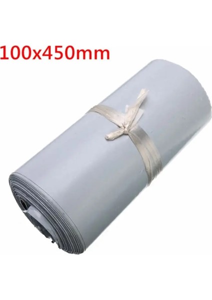 100X450MM Beyaz Stil Lot Plastik Zarf Çanta Kendinden Mühürlü Yapışkanlı Kurye Saklama Torbaları Beyaz Siyah Plastik Poli Zarf Postacı G Çanta (Yurt Dışından)