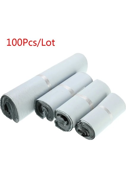 100X450MM Beyaz Stil Lot Plastik Zarf Çanta Kendinden Mühürlü Yapışkanlı Kurye Saklama Torbaları Beyaz Siyah Plastik Poli Zarf Postacı G Çanta (Yurt Dışından) fiyatları