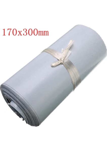 170X300MM Beyaz Stil Lot Plastik Zarf Çanta Kendinden Mühürlü Yapışkanlı Kurye Saklama Torbaları Beyaz Siyah Plastik Poli Zarf Postacı G Çanta (Yurt Dışından)