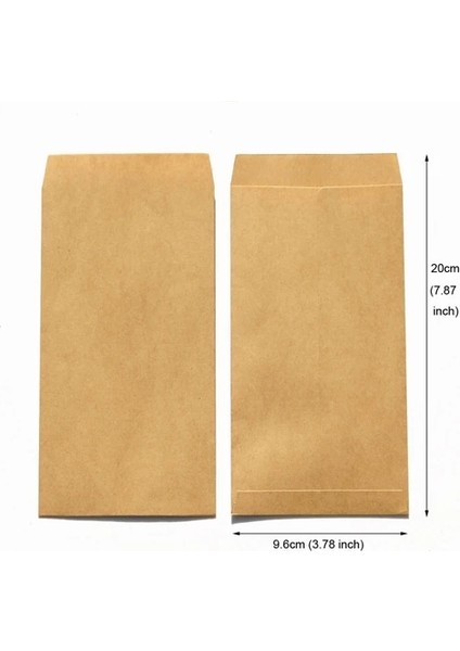 Kraft Tarzı Lassical Retro Kraft Kağıt Zarflar Dıy Craft Boş Gümüş Boş Kağıt Torba Düğün Davetiyesi Hediye Zarf (Yurt Dışından)
