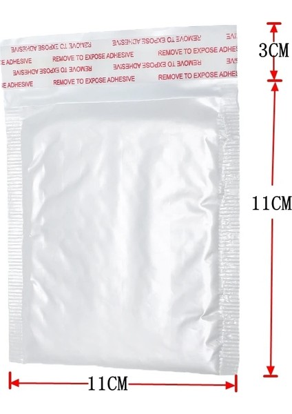 30 Adet 13X13CM Tarzı Pcslot Beyaz Inci Kabarcık Film Çanta Su Geçirmez Darbeye Dayanıklı Köpük Zarflar Set Hediye Çantaları Okul Öğrenci Ofis Malzemeleri (Yurt Dışından)