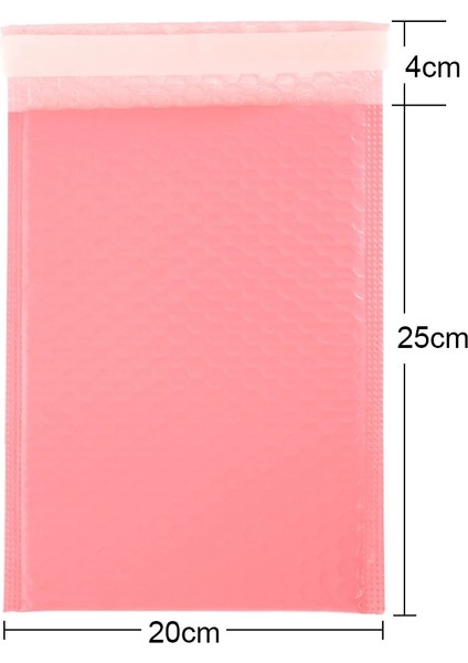 20X25CM-50PCS Tarzı Parti Pembe Köpük Zarf Çanta Kendinden Mühürlü Posta Postaları Yastıklı G Kabarcık Posta Çantalı Zarflar G Hediye Paketleri Çanta (Yurt Dışından)