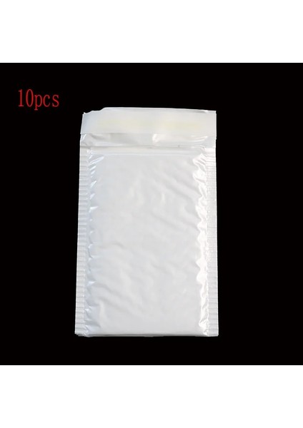10 Adet Tarzı (11*15CM + 3cm) Su Geçirmez ve Darbeye Dayanıklı Kabarcık Çanta Beyaz Ultra Hafif Inci Film Zarf Ekspres Polietilen Köpük Çanta (Yurt Dışından)