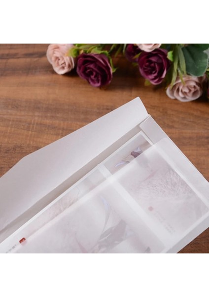 15X10CM Tarzı Lot Özel Şeffaf Zarf Saydam Kağıt Zarflar Set Mektup Kartlar Için Vintage Düğün Davetiyesi Zarfları (Yurt Dışından) fırsatları