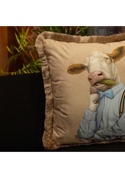 Mr. Cow Dekoratif Kırlent fiyatları