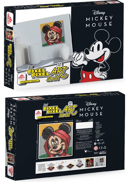 Disney Mickey Mouse Yetişkin Boncuk Aktivite Seti-Pixel Pixel PPA100-03