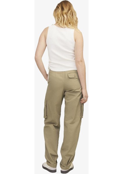 Jjxx Jxmaddy Kadın Bej Pantolon 12253012-INCENSE