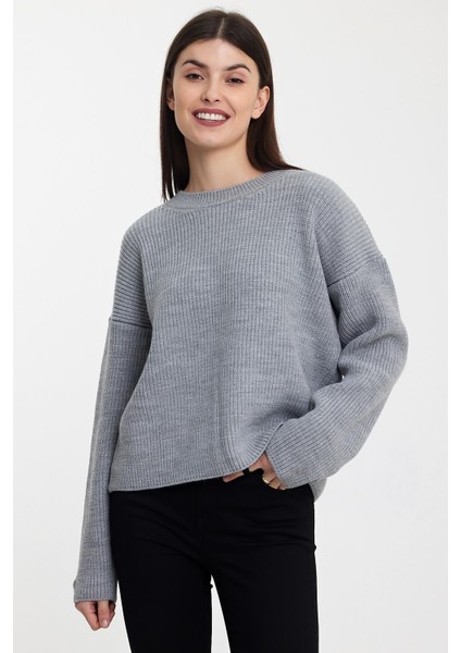 Oversıze Basıc KAZAK(A92145-S)