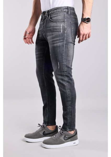 0020 Süper Slim Fit Mavi Rahat Denim Erkek Jeans indirimleri