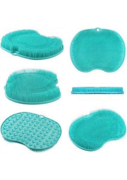 Vantuzlu Banyo Sırt Fırçası ve Masaj Matı