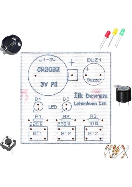 Ilk Devrem Lehimleme Kiti - Kendin Yap Kiti