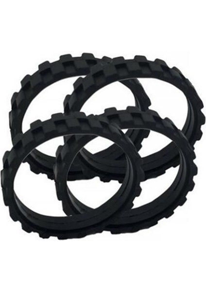 Irobot Roomba Robot 500 600 700 800 I7 S9 Irobot ile Uyumlu 4 Adet Lastik (Yurt Dışından)