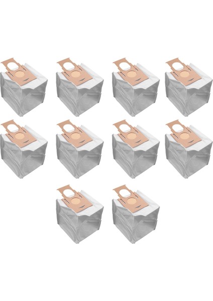 Deebot Ozmo T8 T8 Max T8 Için 10 Paket Vakumlu Toz Torbası (Yurt Dışından)