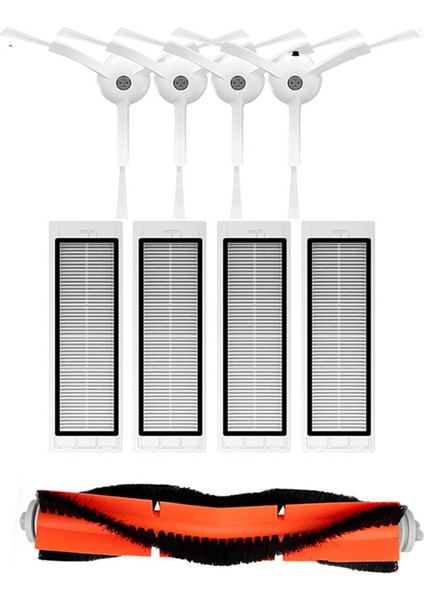 Mi Elektrikli Süpürge 1/1s Roborock S5 Ana Yan Fırça Filtresi ile Uyumlu (Yurt Dışından)