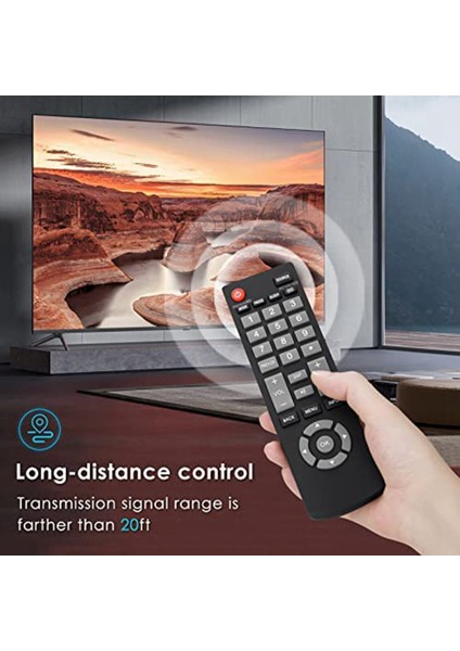 Emeon Tv LF402EM6 LF402EM6F ile Uyumlu NH305UD Uzaktan Kumanda (Yurt Dışından) fiyatları