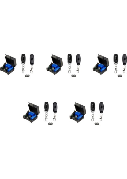 433 Mhz Rf Switch Alıcı Dc 12V 2 Vericili Alıcı Modülü (Yurt Dışından)