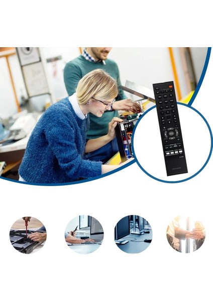 Repla FSR145 ZR15250 Yamaha Musicca Sound Bar ile Uyumlu Uzaktan Kumanda (Yurt Dışından)