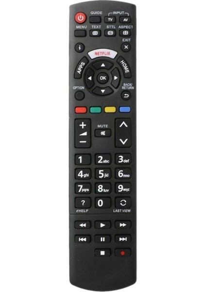 Panasonic Akıllı LED Tv Netflix Düğmeleriyle Uyumlu Uzaktan Kumanda Kumandası (Yurt Dışından)
