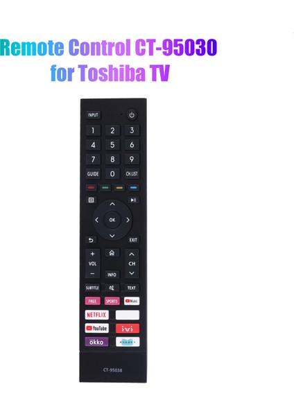 Toshiba Tv ile Uyumlu Yedek Uzaktan Kumanda CT-95038 (Yurt Dışından) fırsatları