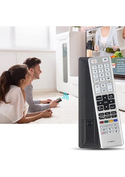 Toshiba Tv CT-8035/8040/8041/8046 ile Uyumlu Akıllı Uzaktan Kumanda (Yurt Dışından) fırsatları