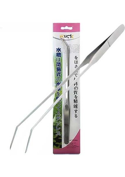 Paslanmaz Eğik Uçlu 48CM Cımbız Maşa