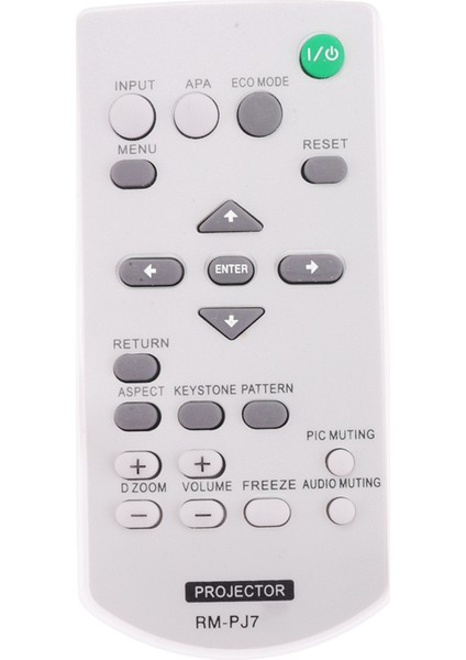 Wirel Switch Projektör Uzaktan Kumandası (Rm-Pj7) ile Uyumlu (Yurt Dışından)