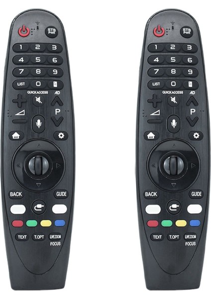 Lg 3D AN-MR650A MR650 ile Uyumlu 2x AN-MR18BA Uzaktan Kumanda (Yurt Dışından)