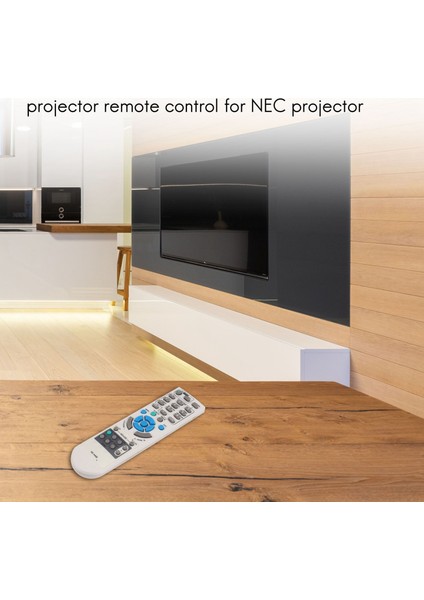 Nec V260X+V300X ile Uyumlu RD-448E Projektör Uzaktan Kumandası (Yurt Dışından)