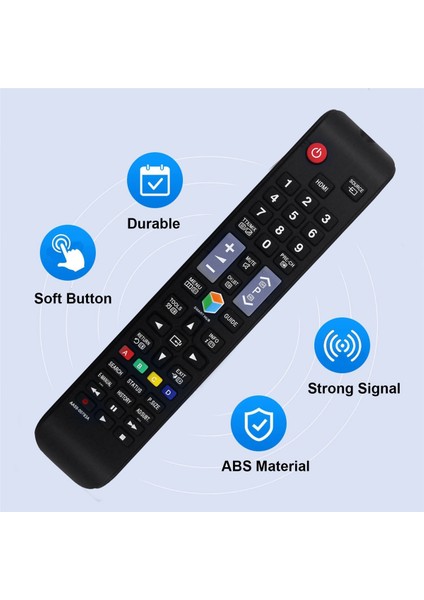 Samsung AA59-00793A AA5900793A LED Tv ile Uyumlu Repla Uzaktan Kumanda (Yurt Dışından)