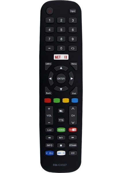 RM-C3327 Jvc Polaroid Smart Tv ile Uyumlu Uzaktan Kumanda LT-55E770 LT-49E770 (Yurt Dışından)