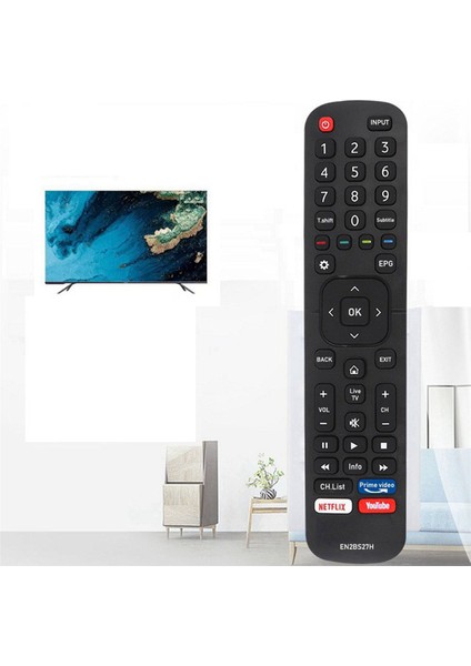 58S5 65R6 65S8 Için 2x EN2BS27 Akıllı LCD Tv Uzaktan Kumanda (Yurt Dışından) indirimleri