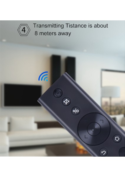 Xgimi H1 H2 Z6 Z4 ile Uyumlu Tv Fly Mouse Olmadan Projektör Uzaktan Kumanda (Yurt Dışından)