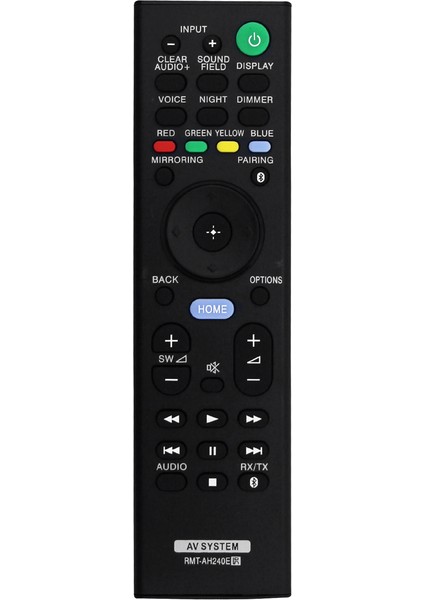 RMT-AH240E Soundbar Sa-Nt5 SA-WCT790 ile Uyumlu Uzaktan Kumanda Repla (Yurt Dışından)