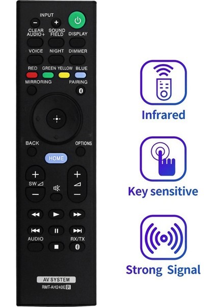 RMT-AH240E Soundbar Sa-Nt5 SA-WCT790 ile Uyumlu Uzaktan Kumanda Repla (Yurt Dışından) fiyatları