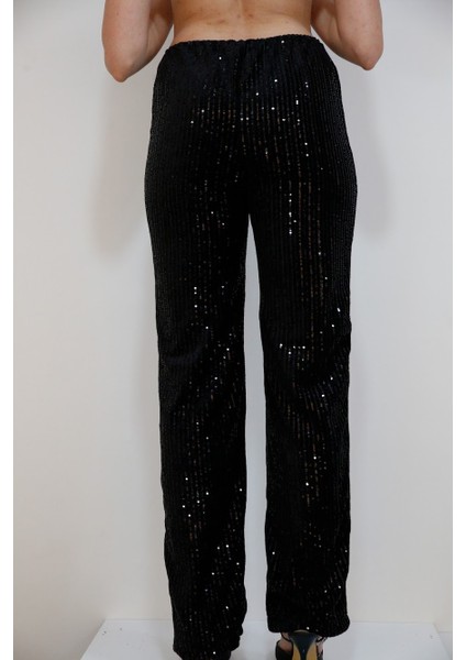 Pul Işlemeli Bol Paça Pantolon modelleri