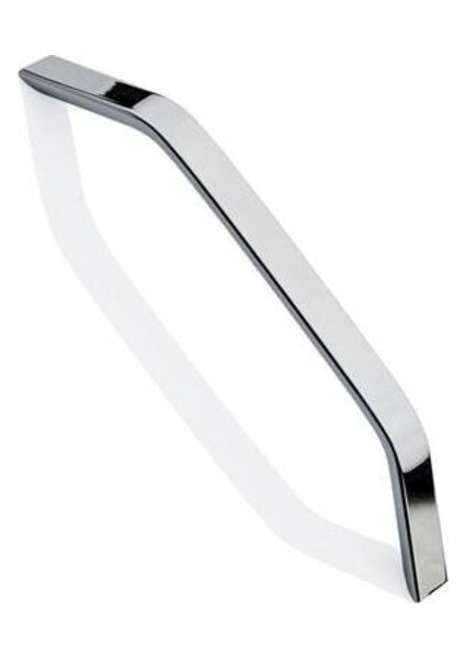 Şahin Krom Aliminyum Mutka Dolabı Çekmece Kulpu 192 mm 6 Adet