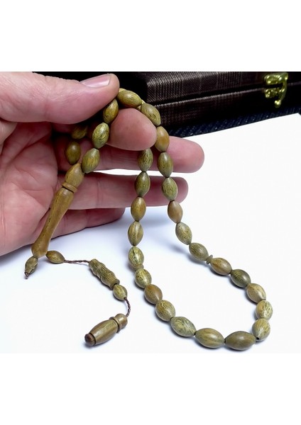 Kendine Has Kokusuyla Pelesenk Ağacı Tesbih 8x13mm modelleri