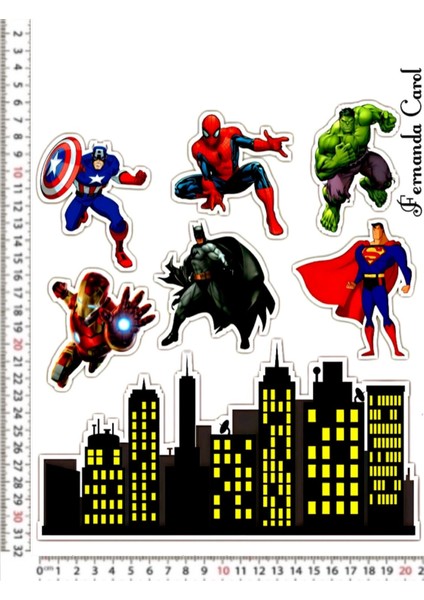 Hulk Batman Süperman Motorsiklet Kask Leptop Dolap Sticker Çıkartma