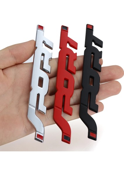 Kırmızı Stil D Metal Spor Logo Amblem Rozet Sticker Evrensel Araba Gövde Çamurluk Çıkartması Aksesuarları (Yurt Dışından) fiyatları