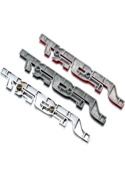 Kırmızı Stil D Metal Spor Logo Amblem Rozet Sticker Evrensel Araba Gövde Çamurluk Çıkartması Aksesuarları (Yurt Dışından) modelleri