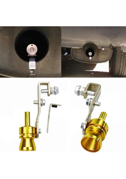 Blue-S Ayar Stili Susturucu Için Evrensel Simülatör Memesi Whistler Egzoz Sahte Turbo Düdük Borusu Ses Susturucu Araba Şekillendirme Tunning Blow Off (Yurt Dışından) modelleri