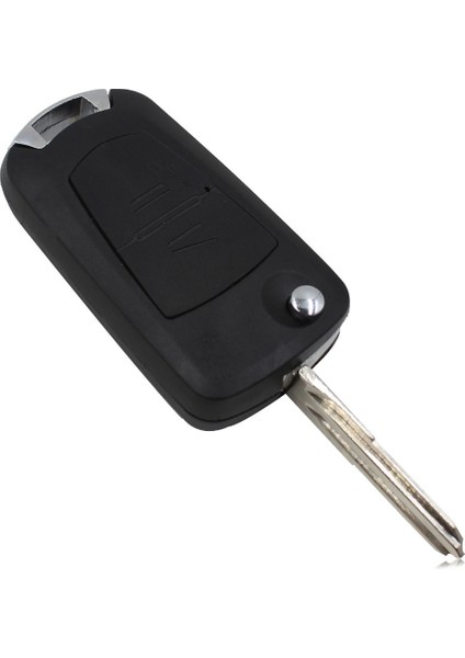 HU46 Bıçak Stili Keyyou Yedek Kabuk Modifiye Flip Katlanır Anahtar Kabuk Kılıf Fob Opel Corsa Astra Kadett Monza Için 2 Düğme Hiçbir Logo (Yurt Dışından) modelleri