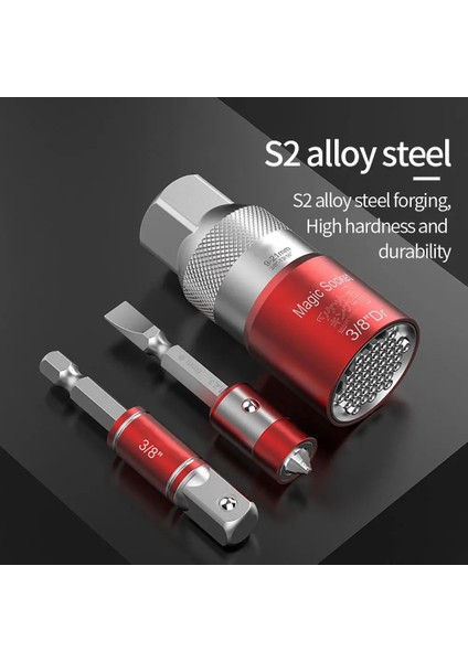 Çok Güçlü Lokma Anahtarı Adaptör Kol Seti Ayarlanabilir Evrensel Soket Tork Cırcır Soket Adaptörü Alet Seti Kavrama (Yurt Dışından) modelleri