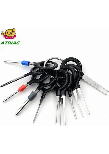 Terminal Kaldırma Aracı Araba Elektrik Kabloları Sıkma Konnektör Pin Extractor Kiti (Yurt Dışından)