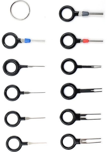 Terminal Kaldırma Aracı Araba Elektrik Kabloları Sıkma Konnektör Pin Extractor Kiti (Yurt Dışından)
