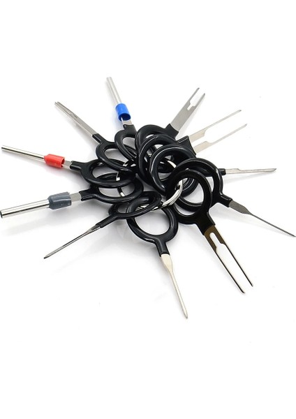Terminal Kaldırma Aracı Araba Elektrik Kabloları Sıkma Konnektör Pin Extractor Kiti (Yurt Dışından)