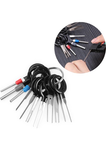Weyhaa 11 * Terminal Sökme Aracı Araba Elektrik Kablolama Sıkma Konnektörü Pin Çıkarıcı Kiti (Yurt Dışından)