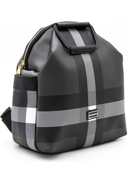 Kadın 771-42702 Silver Polo Sırt Çantası M129 Siyah-Mat Siyah modelleri